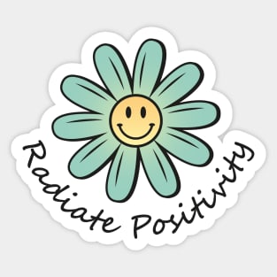 Radiate Positivity Sticker